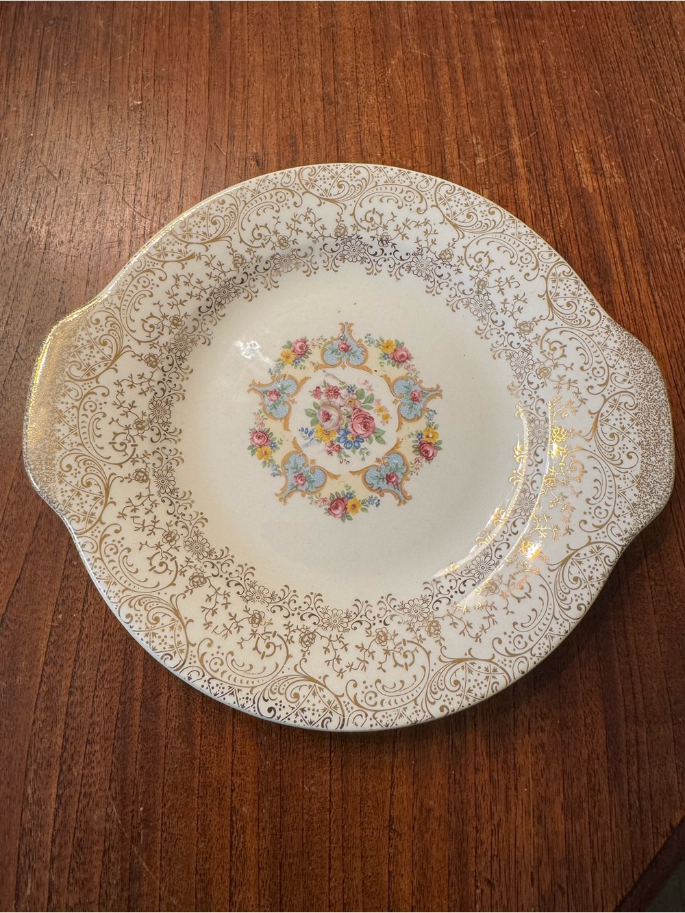 Royal China, Santa Rosa pattern dessert plate